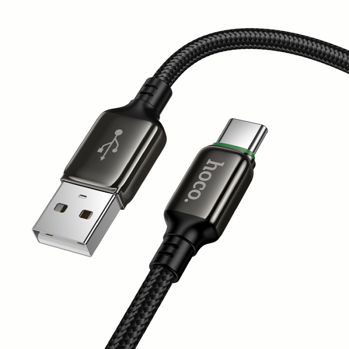 Кабель HOCO X127 Exceed charging data cable Type-C Black
