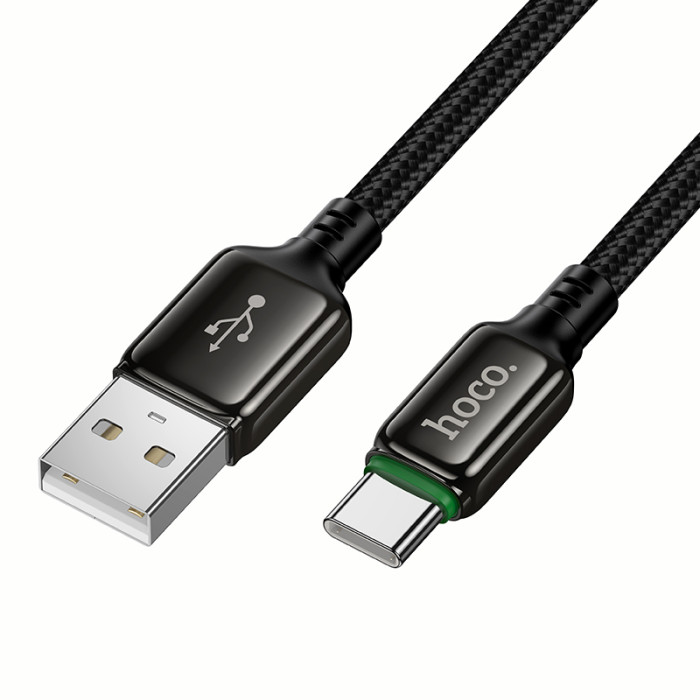 Кабель HOCO X127 Exceed charging data cable Type-C Black