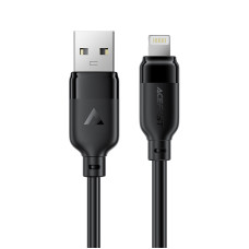 Кабель ACEFAST C16-02 TPU charging data cable USB-A to L Black