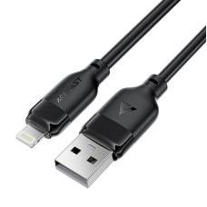 Кабель ACEFAST C16-02 TPU charging data cable USB-A to L Black