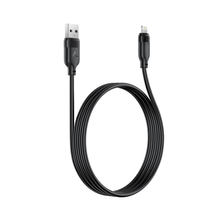 Кабель ACEFAST C16-02 TPU charging data cable USB-A to L Black