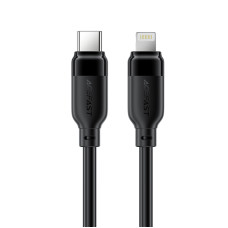 Кабель ACEFAST C16-05, USB to iP, 30W, 2m,TPU, TPU connectors, Black