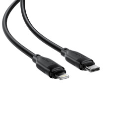 Кабель ACEFAST C16-05, USB to iP, 30W, 2m,TPU, TPU connectors, Black
