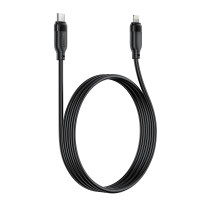Кабель ACEFAST C16-05, USB to iP, 30W, 2m,TPU, TPU connectors, Black