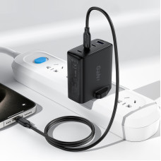 Кабель ACEFAST C16-05, USB to iP, 30W, 2m,TPU, TPU connectors, Black