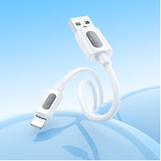 Кабель BOROFONE BX114 Structure silicone charging data cable iP White