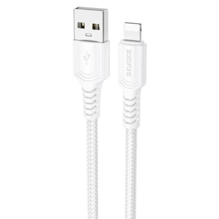 Кабель BOROFONE BX116 Certain charging data cable iP White