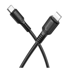 Кабель BOROFONE BX116 Certain PD charging data cable iP Black