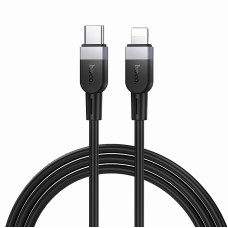 Кабель HOCO X109 Energy PD silicone charging data cable iP(L=1M) Black