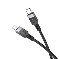 Кабель HOCO X109 Energy PD silicone charging data cable iP(L=1M) Black