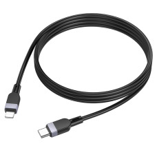 Кабель HOCO X109 Energy PD silicone charging data cable iP(L=1M) Black