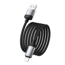 Кабель HOCO X117 Star charging data cable iP Black
