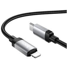 Кабель HOCO X117 Star PD27W charging data cable iP Black
