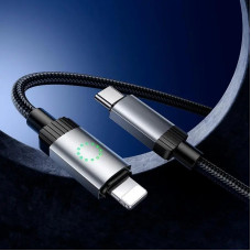Кабель HOCO X117 Star PD27W charging data cable iP Black