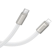 Кабель HOCO X125 Exceso PD30W charging data cable iP White