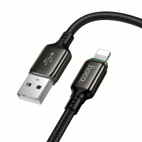 Кабель HOCO X127 Exceed charging data cable iP Black