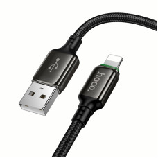 Кабель HOCO X127 Exceed charging data cable iP Black