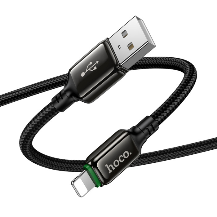 Кабель HOCO X127 Exceed charging data cable iP Black
