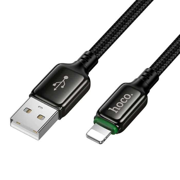 Кабель HOCO X127 Exceed charging data cable iP Black
