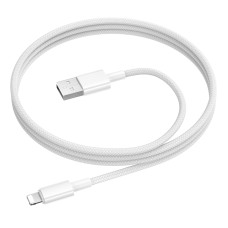 Кабель BOROFONE BX117 Source charging data cable iP White