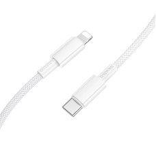 Кабель BOROFONE BX117 Source PD charging data cable iP White