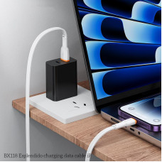 Кабель BOROFONE BX118 Esplendido charging data cable iP White
