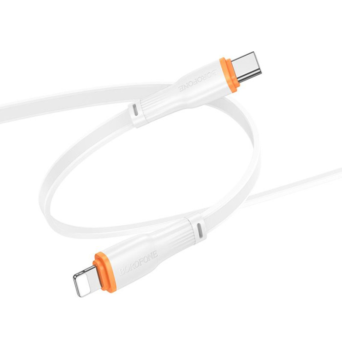 Кабель BOROFONE BX118 Esplendido PD charging data cable iP White