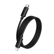 Кабель BOROFONE BX123 Leya PD30W silicone charging data cable iP Black