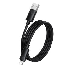 Кабель BOROFONE BX123 Leya silicone charging data cable iP Black