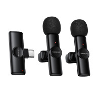 Бездротова мікрофонна система BOROFONE BFK16A Winner dual-mic (Type-C) Black