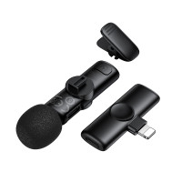 Бездротова мікрофонна система BOROFONE BFK16 Winner (Lightning) Black