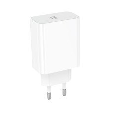 Мережевий зарядний пристрій BOROFONE BA107A Stellar single port PD30W charger (EU) White