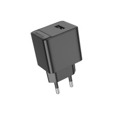 Мережевий зарядний пристрій BOROFONE BAS11A Erudite single port charger (EU) Black