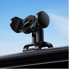 Автотримач для телефона BOROFONE BH142 Support pull clip car holder (center console) Black