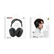 Бездротові накладні навушники BOROFONE BO36 Tone BT headphones Black