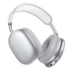 Бездротові накладні навушники BOROFONE BO36 Tone BT headphones Silver