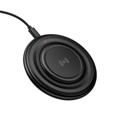 Бездротовий зарядний пристрій BOROFONE BQ40 Crown desktop wireless fast charger Black
