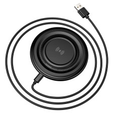 Бездротовий зарядний пристрій BOROFONE BQ40 Crown desktop wireless fast charger Black