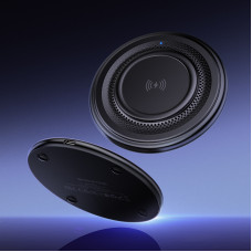Бездротовий зарядний пристрій BOROFONE BQ40 Crown desktop wireless fast charger Black