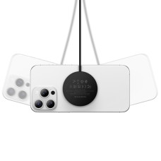 Бездротовий зарядний пристрій BOROFONE BQ41 Glory 3-in-1 magnetic wireless fast charging Black