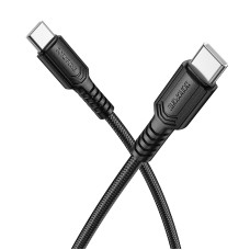 Кабель BOROFONE BX116 Certain 60W charging data cable C to C Black