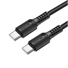 Кабель BOROFONE BX116 Certain 60W charging data cable C to C Black