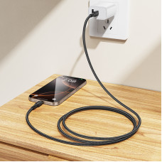 Кабель BOROFONE BX116 Certain 60W charging data cable C to C Black