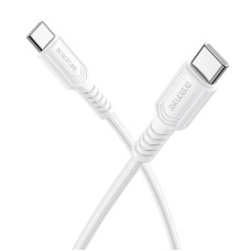 Кабель BOROFONE BX116 Certain 60W charging data cable C to C White