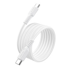 Кабель BOROFONE BX116 Certain 60W charging data cable C to C White