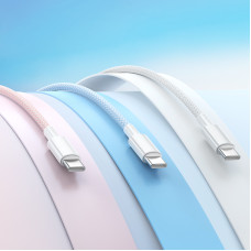 Кабель BOROFONE BX117 Source 60W charging data cable C to C White