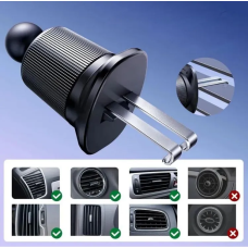 Автотримач для телефона UGREEN LP923 Air Vent Magnetic Car Phone Mount black