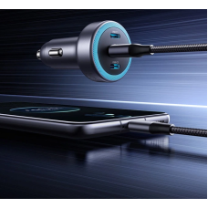Автомобільний зарядний пристрій UGREEN EC307 30W 3-Port Fast Car Charger