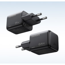 Мережевий зарядний пристрій UGREEN X517 25W USB-C GaN Fast Charger Black