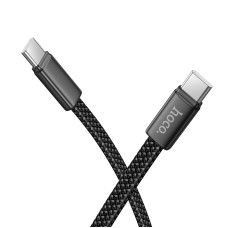Кабель HOCO X125 Exceso 60W charging data cable C to C Black
